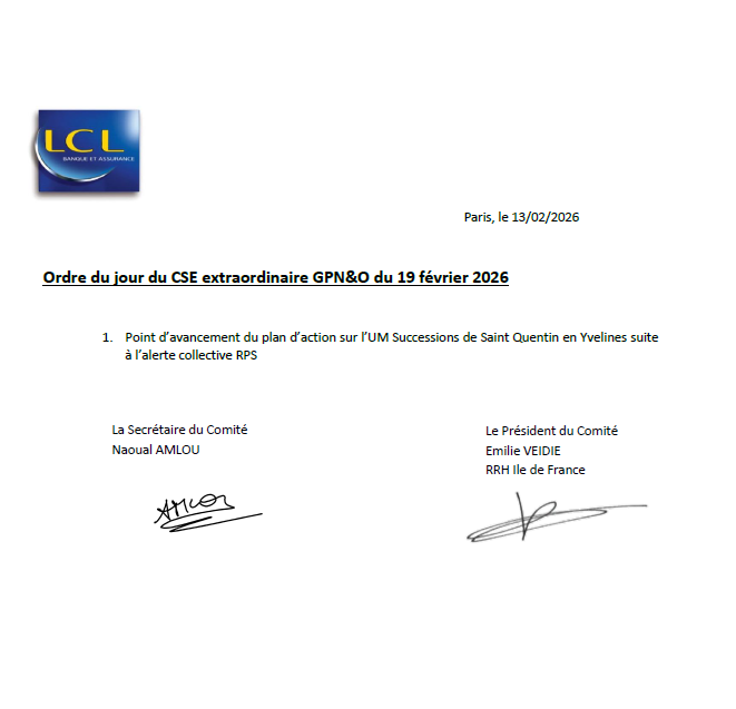 CSE EXTRA. GPNO FEVRIER 2026