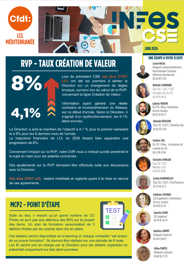 CSE M&eacute;diterran&eacute;e  de juin 2026